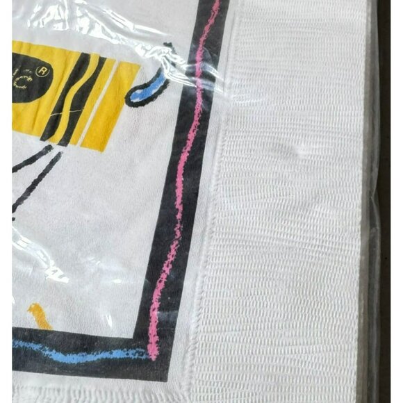 1988 Crayola Critters Dog Napkins By Hallmark 16 Count 13.5 In X 13.375 In - Picture 8 of 8